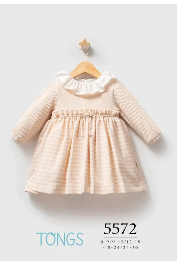 Tongs Baby College Elbise 5572 Pudra
