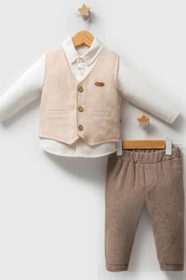 Tongs Baby Costamary 3'lü Takım 5730 Bej