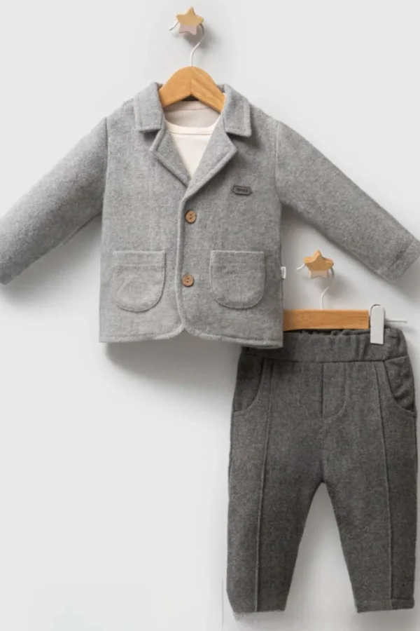 Tongs Baby Customary 3'lü Takım 5731 Gri