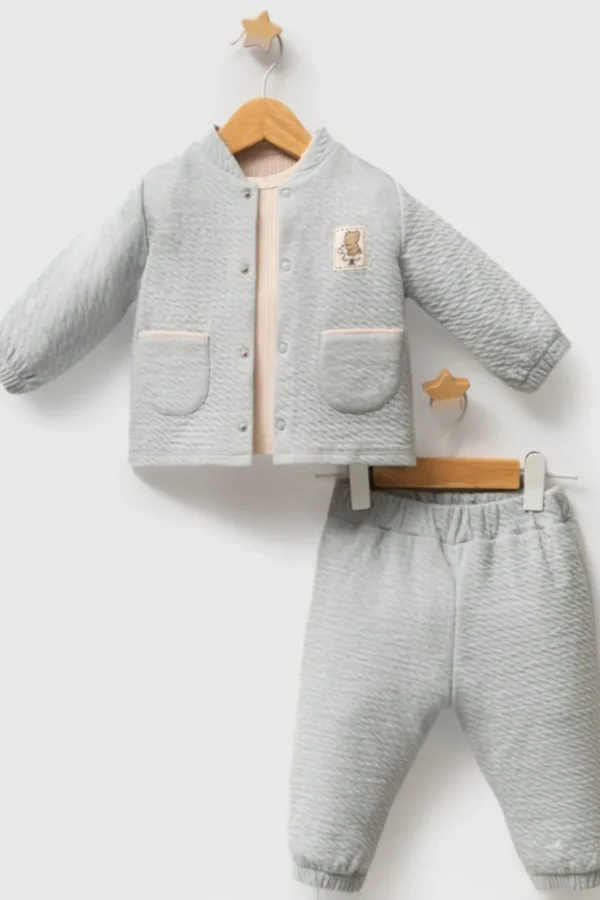 Tongs Baby Daily Elegance 3'lü Takım 5656 Mavi