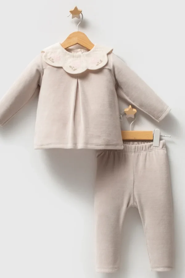 Tongs Baby Etamine 2'li Takım 5681 Gri