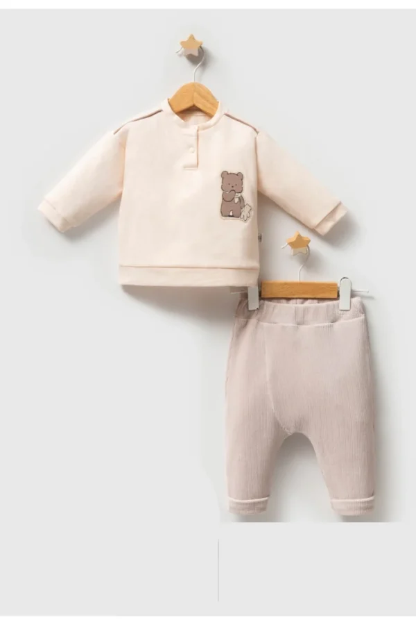 Tongs Baby Grizly Bear 2'li Takım 9005 Gri