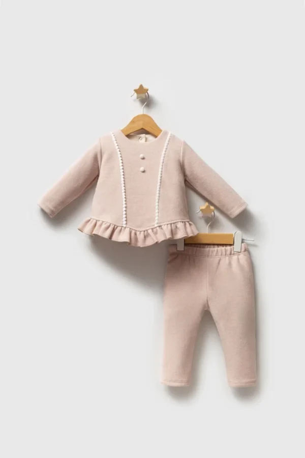 Tongs Baby Lace Dreams 2'li Takım 5660 Pudra