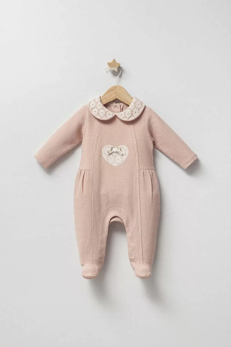 Baby Lace Heart Tulum Somon