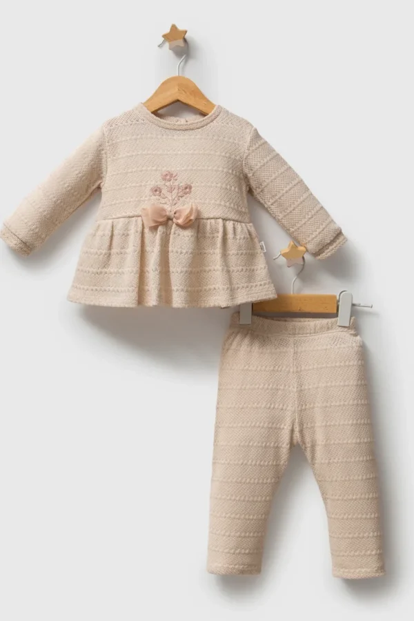 Tongs Baby Magic Forest 2'li Takım 5642 Krem