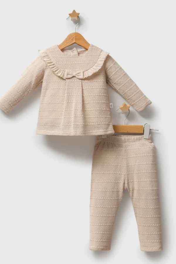 Tongs Baby Magic Forest 2'li Takım 5643 Krem