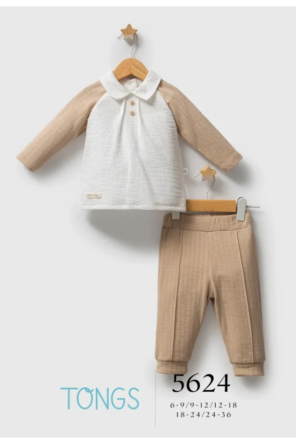 Tongs Baby Streamlined 2'li Takım 5624 Bej