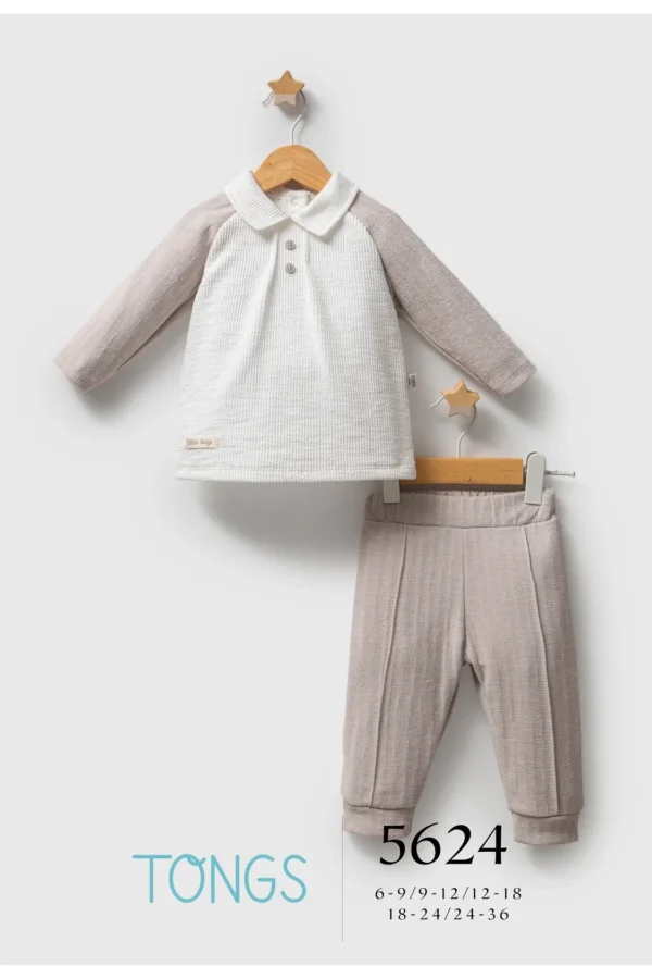 Tongs Baby Streamlined 2'li Takım 5624 Gri