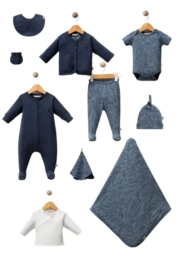 Little Frog 10 Parça Hastane Çıkışı Navy