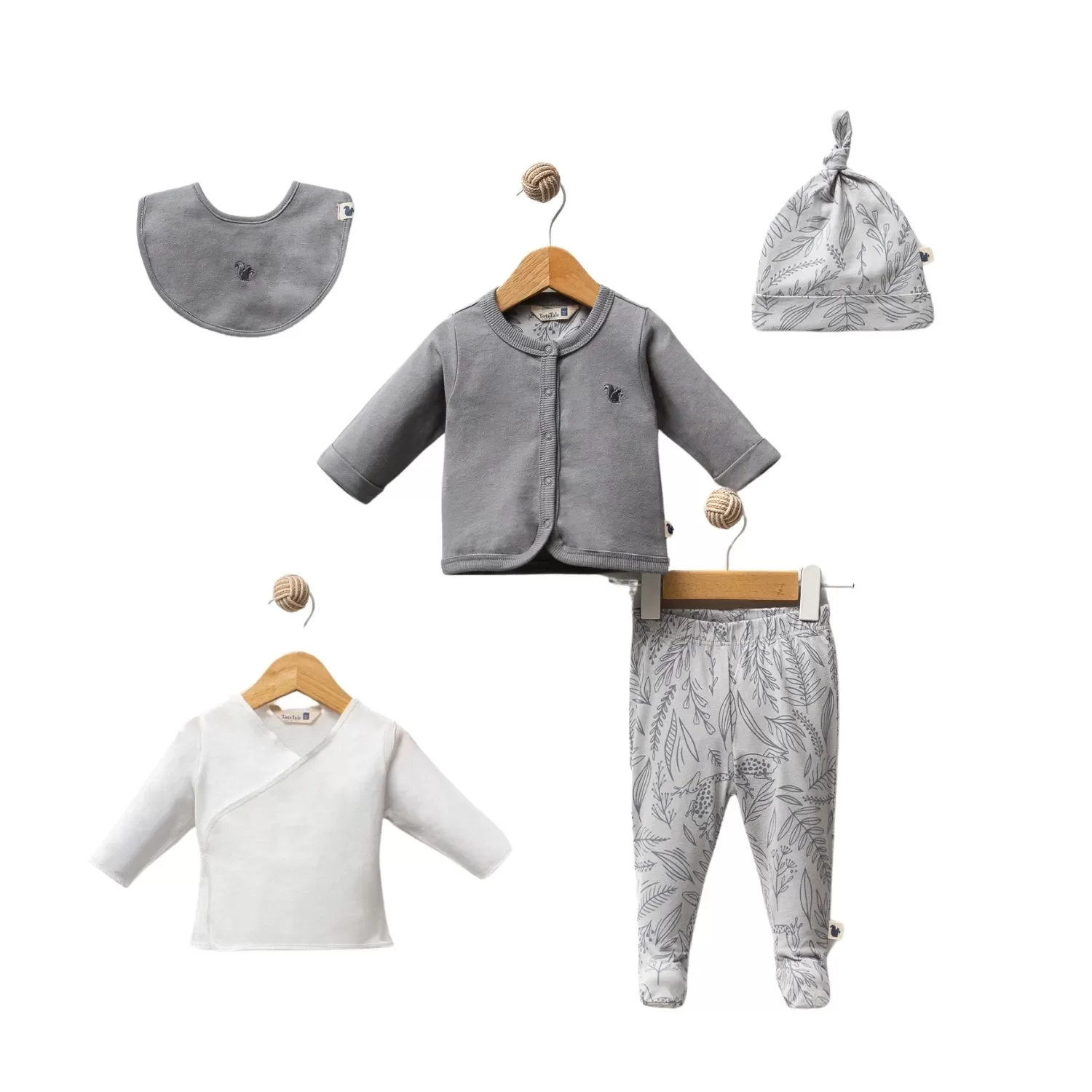 Little Frog 5 Parça Hastane Çıkışı Grey - Görsel 5