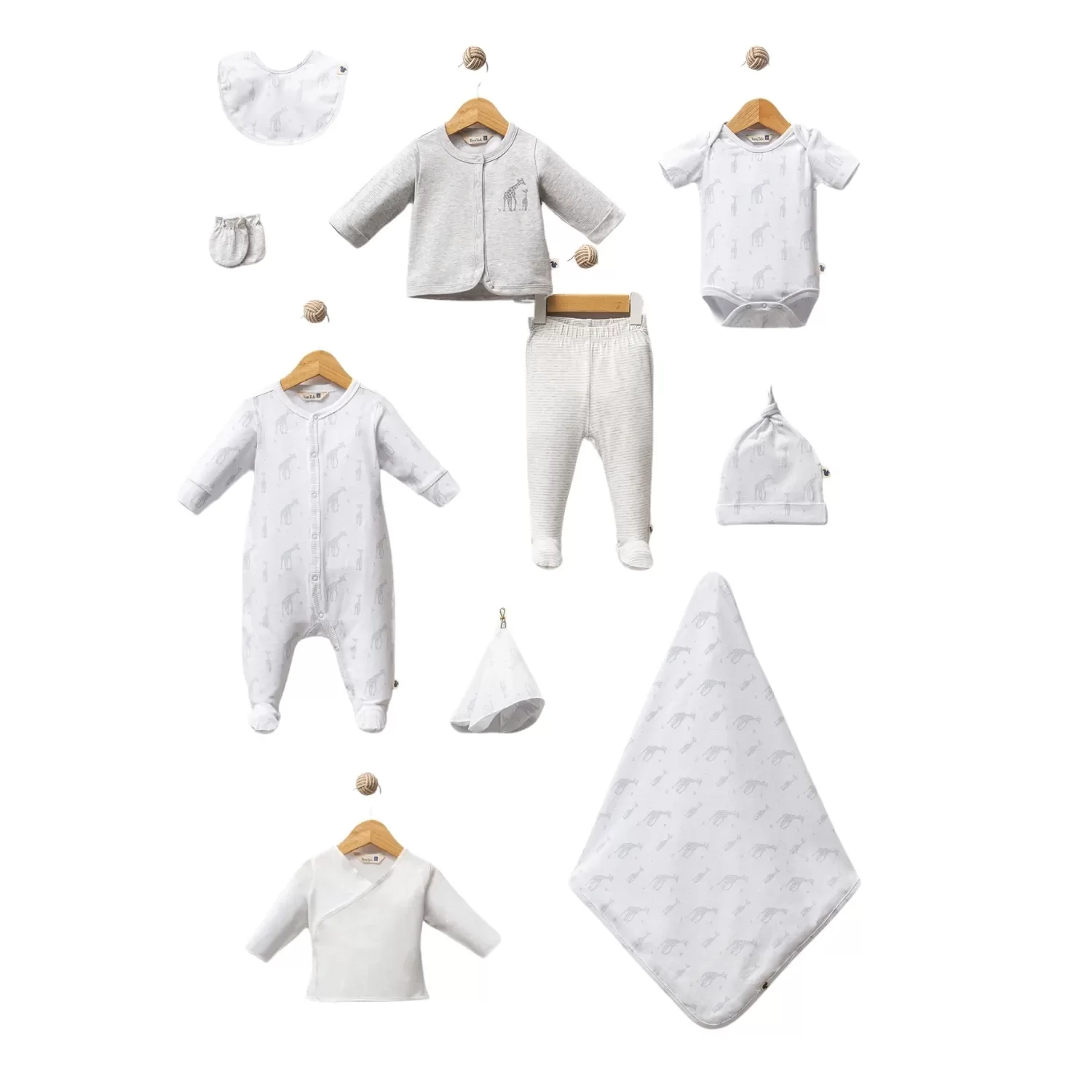 The Giraffe 10 Parça Hastane Çıkışı Grey - Görsel 7