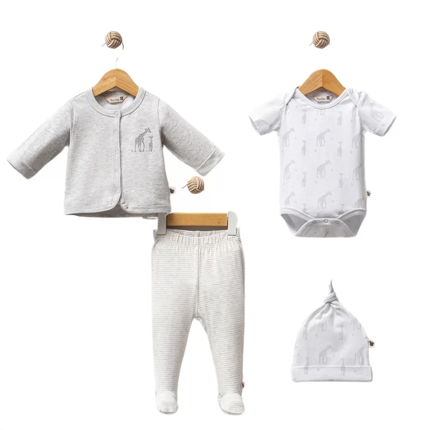 The Giraffe 10 Parça Hastane Çıkışı Grey - Görsel 9