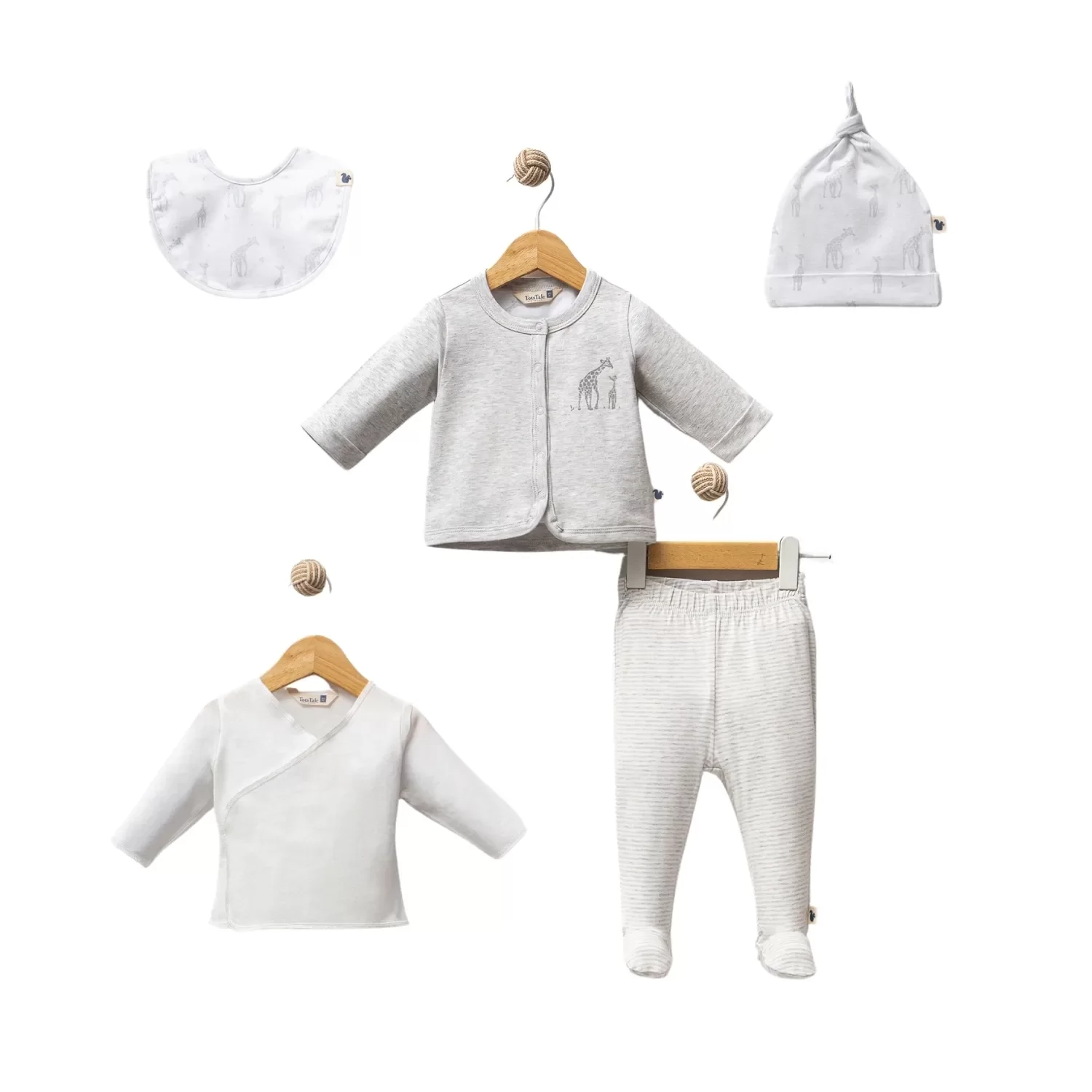 The Giraffe 5 Parça Hastane Çıkışı Grey - Görsel 5