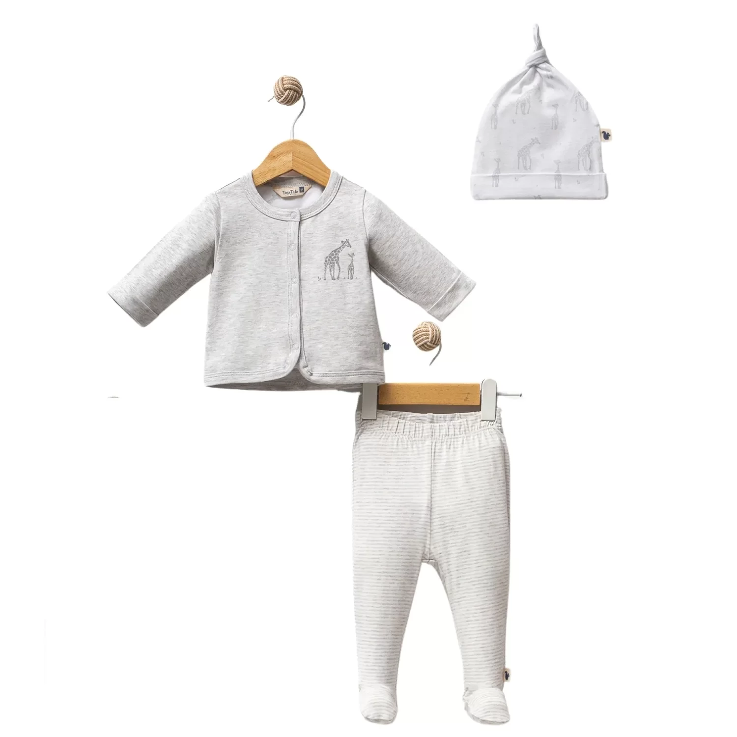 The Giraffe 5 Parça Hastane Çıkışı Grey - Görsel 6