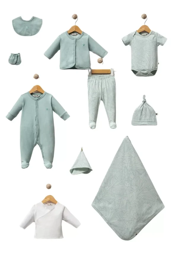 Tropical Cutie 10 Parça Hastane Çıkışı Green