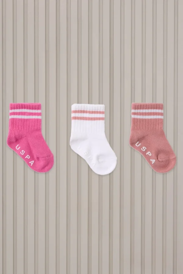 U.s. Polo Assn  Bebek Çorap Usb2206 Rose