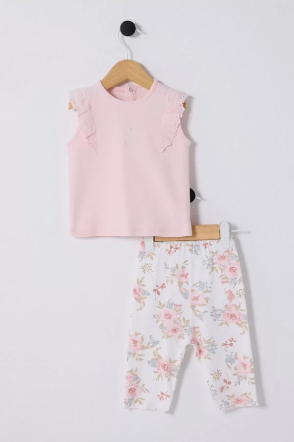 U.s Polo Bebek 2'li Takım Usb2418 Pudra