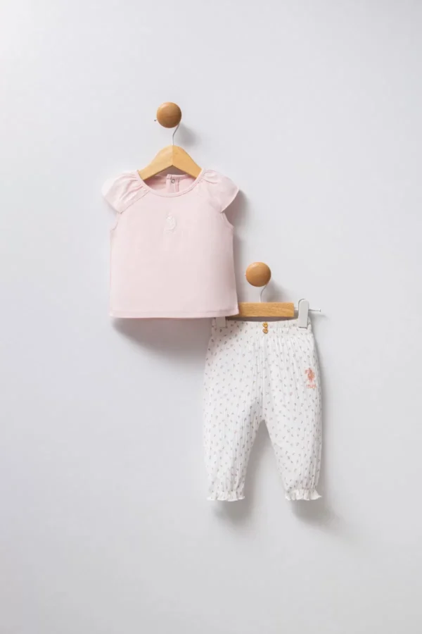 U.s Polo Bebek 2'li Takım Usb2453 Pudra