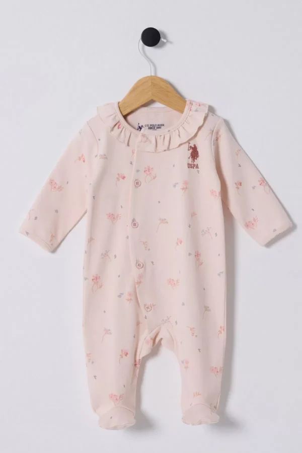 U.s Polo Bebek Tulum Usb2355 Toz Pembe
