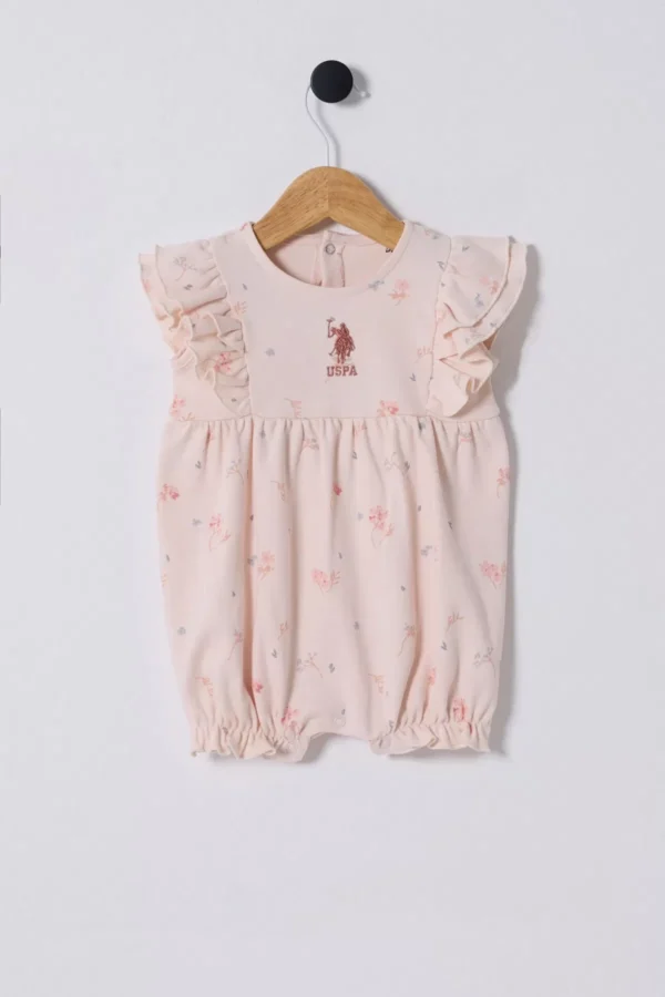 U.s Polo Bebek Tulum Usb2356 Toz Pembe