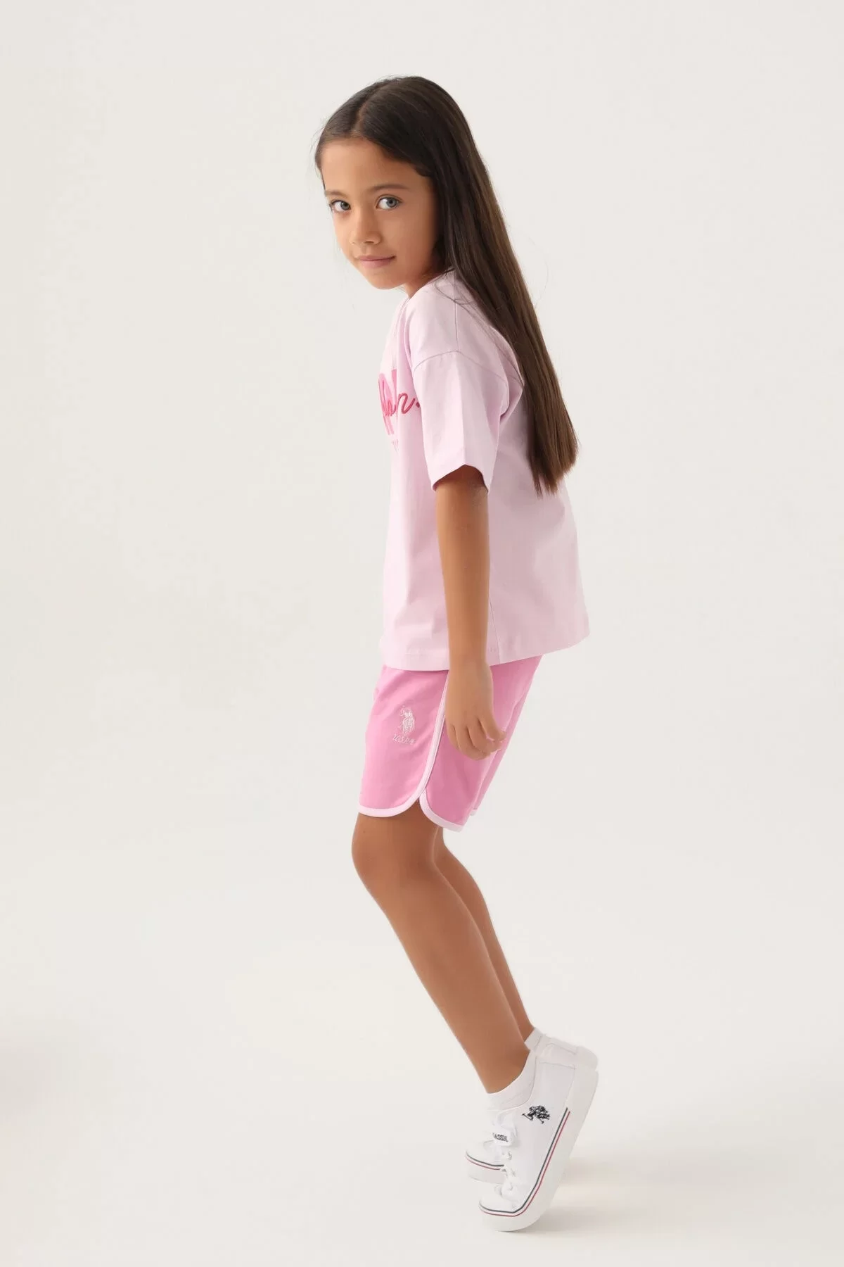 Kız Çocuk Şort Takım Rose - Görsel 3