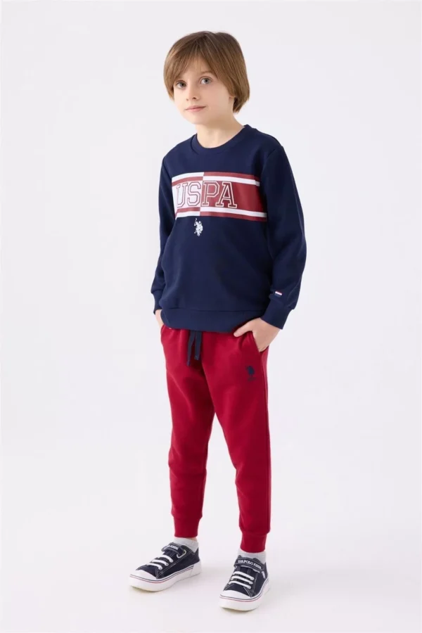 Erkek Çocuk Eşofman Takımı Us Lacivert